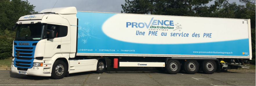 Camion Provence Distribution Logistique