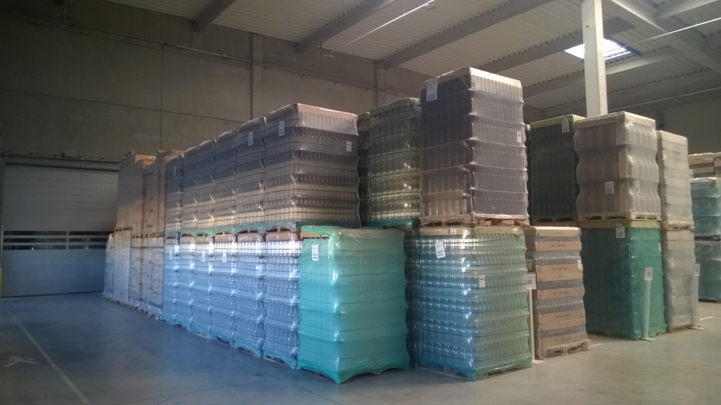 Batiment entrepot plateforme stockage vin Provence Distribution Logistique