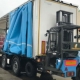 Provence Distribution Logistique dispose de camions équipés de chariot embarqué