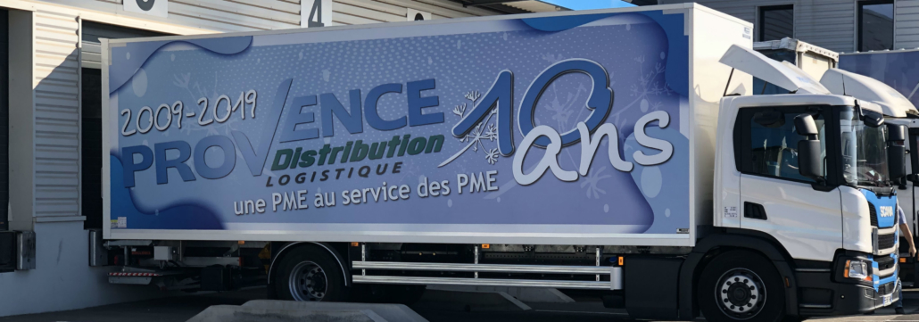 Provence Distribution Logistique Camion Porteur 10 ans