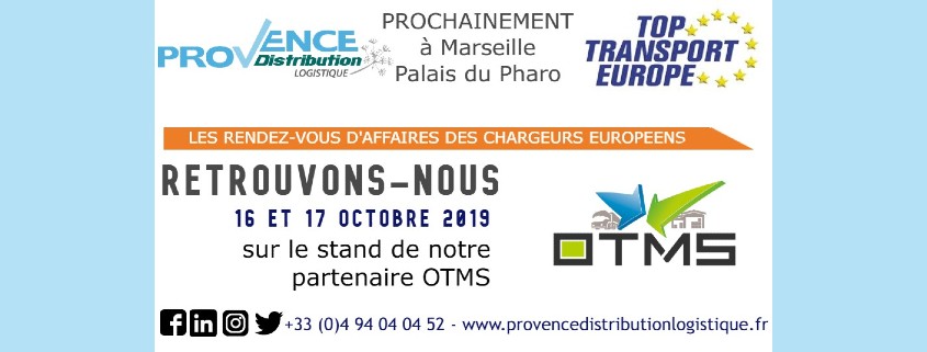 Provence Distribution Logistique au Top Transport avec OTMS