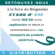 Provence Distribution Logistique participe à la foire de Brignoles, l'occasion de tester leur application de commandes de transport