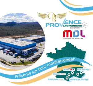 Groupe Provence Distribution Logistique sur tout le sud