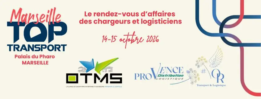 Salon Top Transport Marseille 2026 dédié au transport & à la logistique